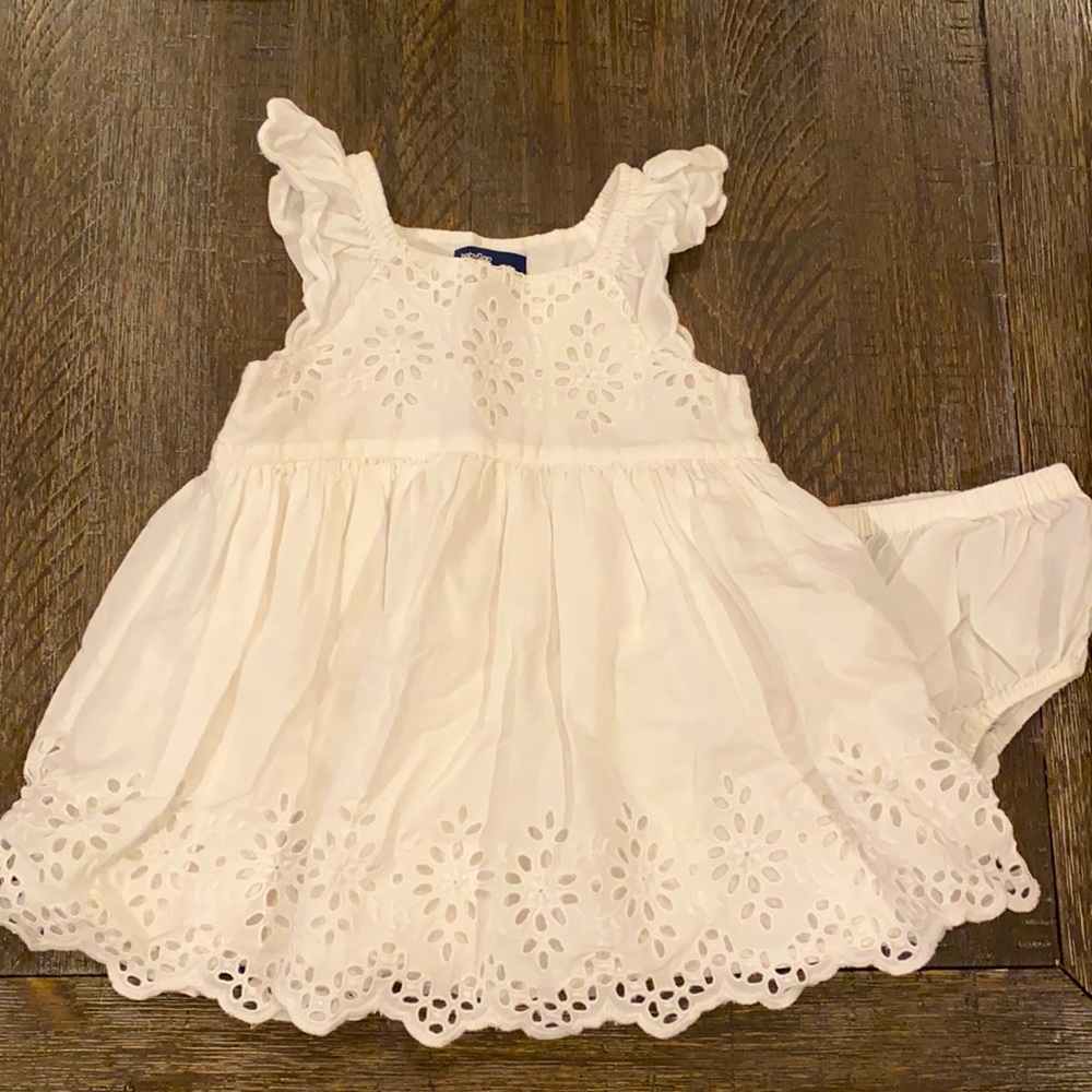 Baby girl white dress